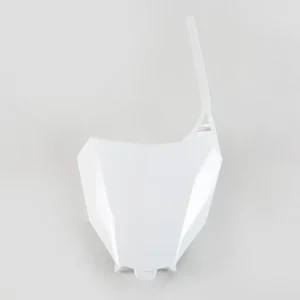 UFO Front Number Plate White for Honda CRF250R 18-21/CRF250RX 19-21/CR Final Sale