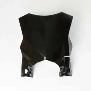 UFO Stadium Front Number Plate Black for Kawasaki KX250F 17-23/KX450F Holiday Sale