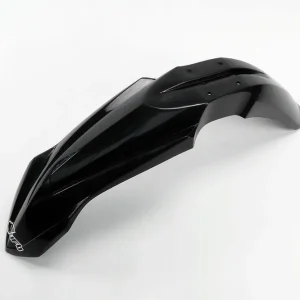 UFO Front Fender Black for Yamaha YZ125/YZ250 15-21/YZ250F 10-18/WR250 Modern