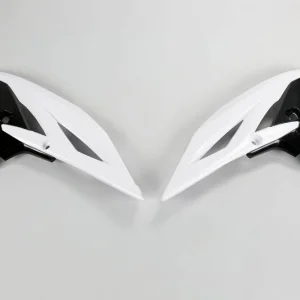 UFO Radiator Shrouds White for Yamaha YZ250F 2010 Clearance