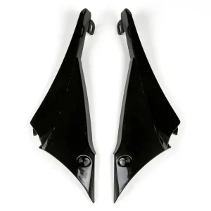 UFO Radiator Shroud Connectors Black for Yamaha YZ450F 2010 Budget