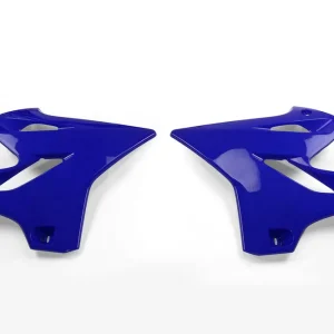 Viral UFO Radiator Shrouds Reflex Blue for Yamaha YZ125/YZ250 15-21