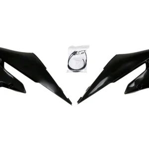 UFO Radiator Shrouds Black for Yamaha YZ250F/WR450F 19-22/WR250F 20-22 Same Day Shipping
