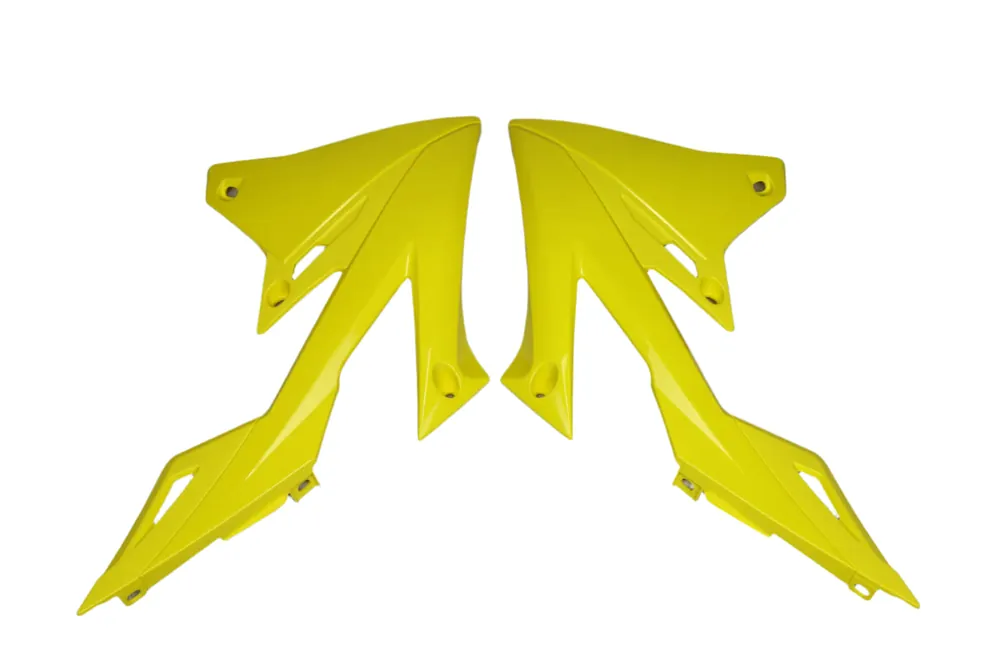 UFO Radiator Shrouds 2001-2019 Yellow for Suzuki RMZ250 19-20/RMZ450 1 In Demand