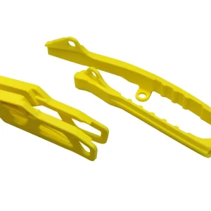 UFO Chain Guide & Swingarm Chain Slider Kit 2001-2019 Yellow for Suzuk Top Pick