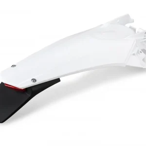 UFO Enduro Rear Fender White w/LED Light for Gas Gas EC 250/300/EC-F 2 Popular