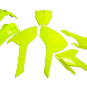 UFO Plastics Kit Fluro Yellow for Husqvarna TC125/300/FC250/350/450 16 Holiday Sale