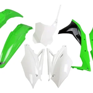 UFO Plastics Kit OEM Colours for Kawasaki KX250F 2017 One Day Deal