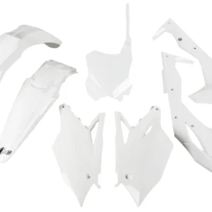 UFO Plastics Kit White for Kawasaki KX250F 18-20 Best Price