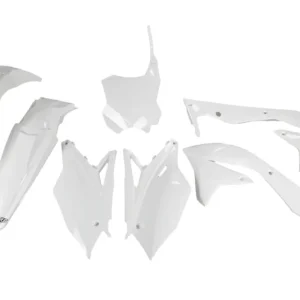 UFO Plastics Kit White for Kawasaki KX450F 2018 One Day Deal