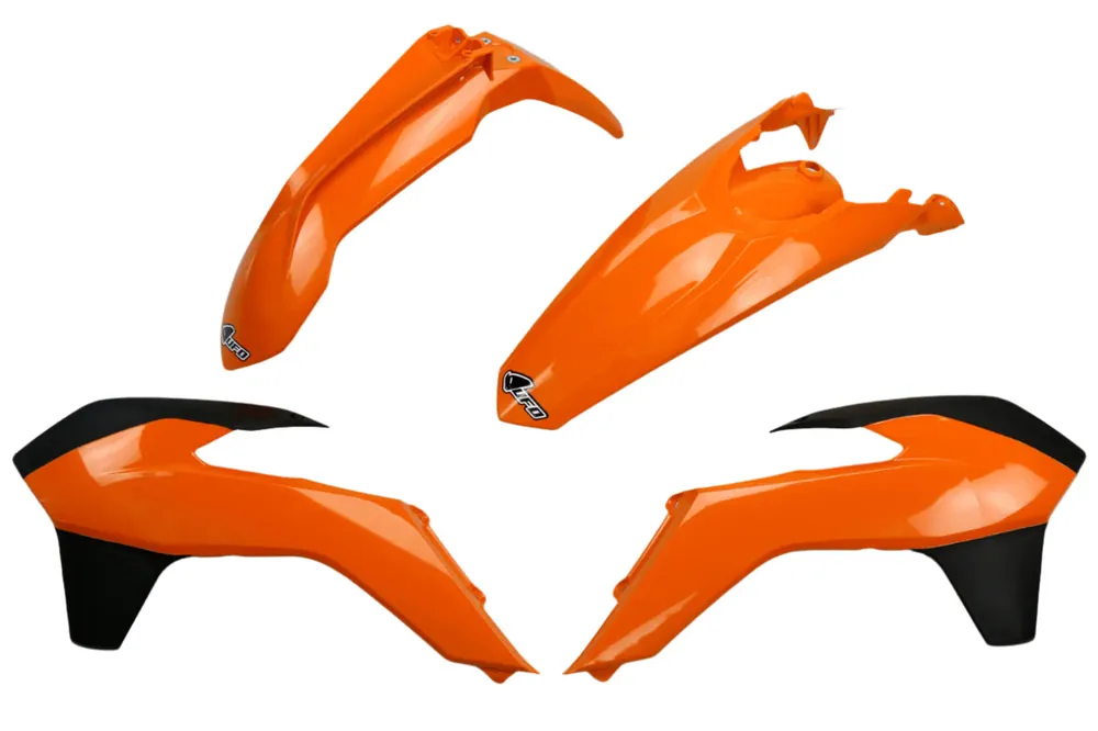 UFO Plastics Kit OEM Colours for KTM EXC 125/200/250/300/EXC-F 250/350 Money Back Guarantee