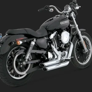 Vance & Hines V17219 Shortshots Staggered Exhaust Chrome for Sportster Get Yours