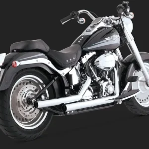 Vance & Hines V17817 Straightshots Exhaust Chrome for Softail 86-11 (8 Direct From Manufacturer