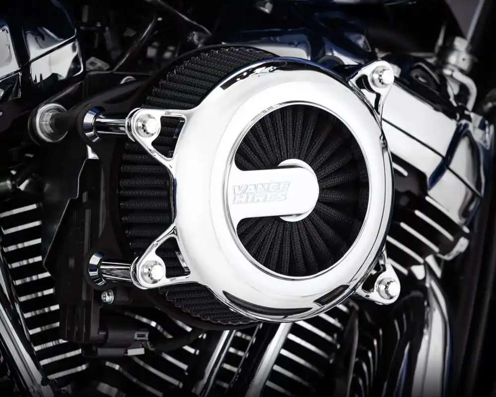Vance & Hines V70081 VO2 Rogue Air Intake Chrome for Touring 17-Up Limited Time