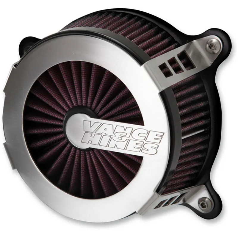 Vance & Hines V70369 VO2 Cage Fighter Air Intake Kit Brushed for Sport Holiday Sale