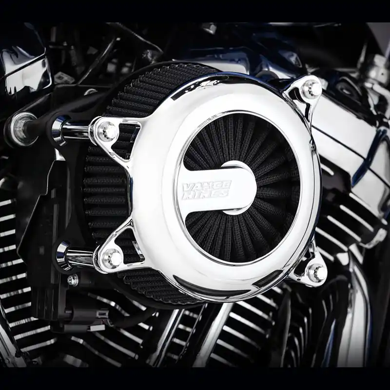 Vance & Hines V70375 VO2 Rogue Air Intake Kit Chrome for Touring 08-16 Exclusive Offer
