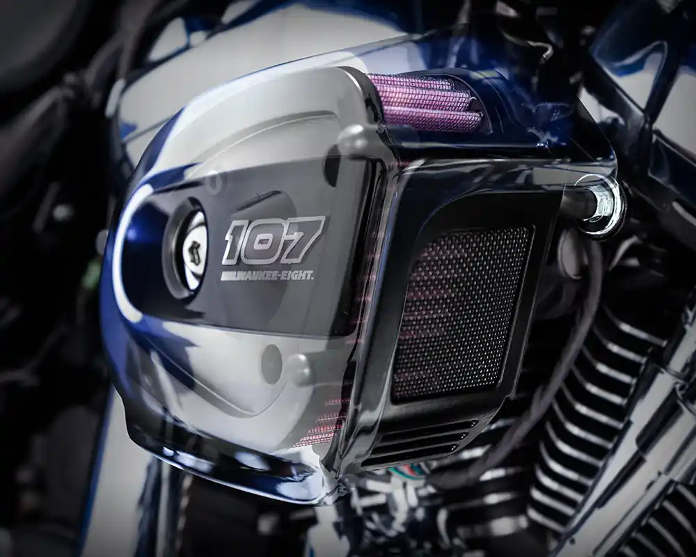 Vance & Hines V71035 VO2 Naked Air Intake Clear for Touring 17-Up (Wor Genuine
