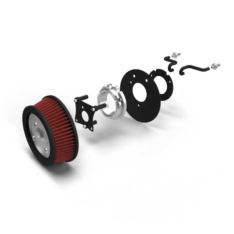 Vance & Hines V71307 VO2 Naked Air Intake Kit for Dyna 08-16 Top Pick