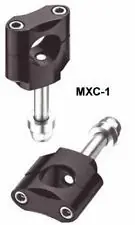 X-Tech XTMA033 MXC-1 Handlebar Clamp Silver for 1 1/8" (28.6mm) Handle Money Back Guarantee