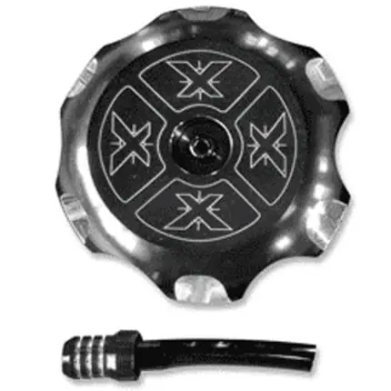 X-Tech XTMA144 Gas Cap Black for Kawasaki KX 05-08/KXF 06-Up/Yamaha YZ Weekend Sale