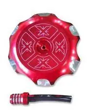 X-Tech XTMA140 Gas Cap Red for Honda CRF250/CRF450/CRF450XR Models Genuine