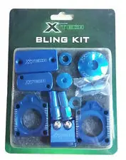 X-Tech XTMBKY005 Bling Kit Blue for Yamaha YZ450F 2014 Same Day Shipping