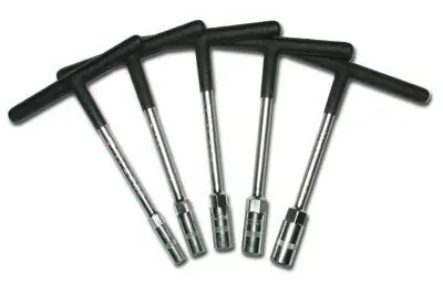 X-Tech XTMT001 Metric 5 Piece T-Handle Wrench Set While Supplies Last
