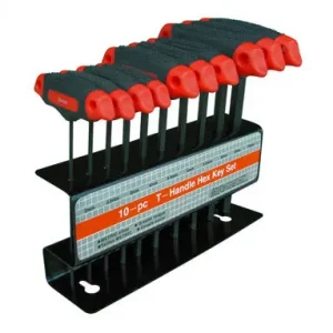 X-Tech XTMT007 SAE 10 Piece T-Handle Allen Set Discount