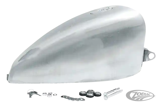 Zodiac Z011483 King 3.1 Gal Gas Tank w/Rubber Mount for Sportster 82-9 One Day Deal