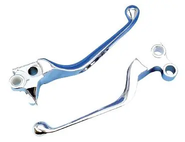 Zodiac Z053114 Wide Brake & Clutch Lever Set Chrome for Softail 96-14/ Editor’s Pick