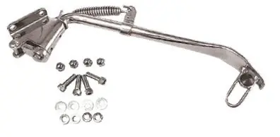 Zodiac Z055060 1 Shortened Kickstand Kit Chrome for Evolution Softail Buy Direct
