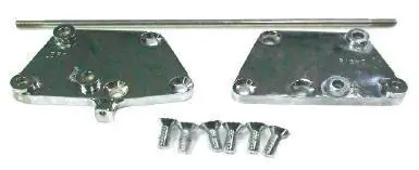 Weekend Sale Zodiac Z056263 3" Extension Kit Chrome for Softail 00-17 w/Forward Con