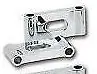 Zodiac Z090634 Trapdoor Front Fender Fender Spacers Chrome (1" (25.4mm Limited Offer