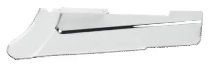 Zodiac Z105123 Short Lower Belt Guard Chrome for Dyna Glide 91-99 Mode Factory Price