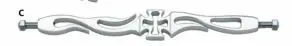 Zodiac Z110079 Maltese Style 11 3/4" Long Shifter Rod Chrome Special Offer