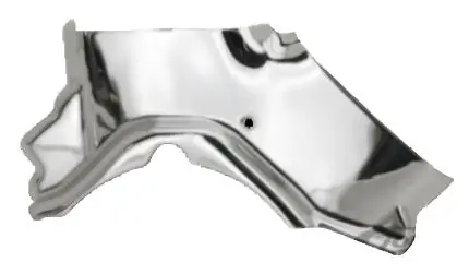 Zodiac Z105055 Cylinder Base Cover Chrome for Softail 07-17/Touring 07 Hot Deal