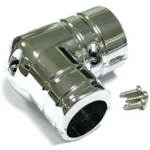 Zodiac Z120178 Fuel Tank Fitting Cover Chrome for Touring 03-17/Softai Worldwide Shipping