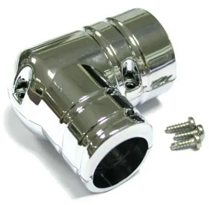 Zodiac Z120178 Fuel Tank Fitting Cover Chrome for Touring 03-17/Softai Worldwide Shipping