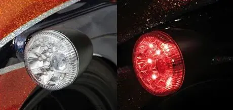 Wholesale Zodiac Z161132 Pathfinder Amber/Red LED Rear Mount Turn Signal/Tail Li