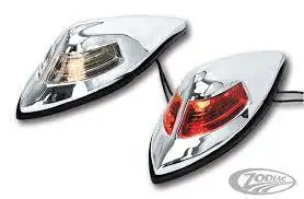 Zodiac Z165138 Old Style Fender Lights w/Clear Lens Top Rated