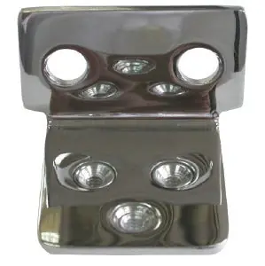 Zodiac Z173047 Horn Bracket Chrome for Sportster XL 883/883C/1200R 04- Must Have