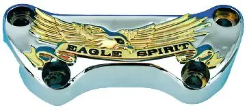 Zodiac Z241185 Eagle Spirit One-Piece Upper Handlebar Clamp Gold/Chrom Money Back Guarantee