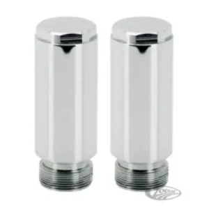 Zodiac Z241678 Fork Tube 6" Length Extensions Chrome for H-D Models w/ While Supplies Last