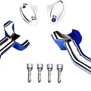 Zodiac Z241597 Black Riser Set Metric Pullback w/Clamps 12mm x 1.25 Th Final Sale