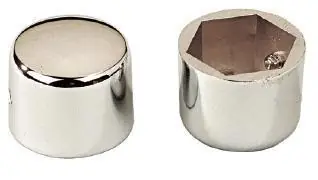 Zodiac Z301690 Front Axle Caps Chrome for FXST/FLST/FXR/FXD/XL Price Cut