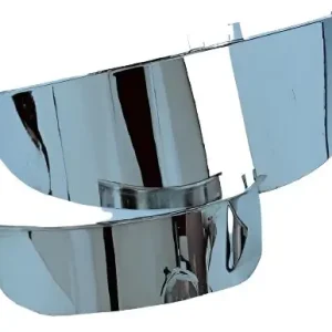 Zodiac Z302013 Headlight 7" Plain Visor Chrome Order Now