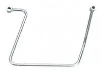 Zodiac Z302119 Wide-Body Saddlebag Supports Chrome for Dyna 91-17 Time-Limited