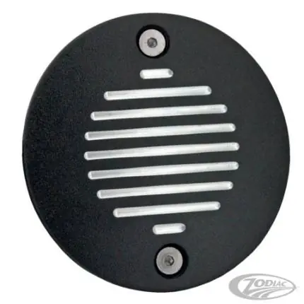 Zodiac Z302835 Stanza 5 Hole Points Cover Black for Twin Cam 99-17 Hassle-Free Returns