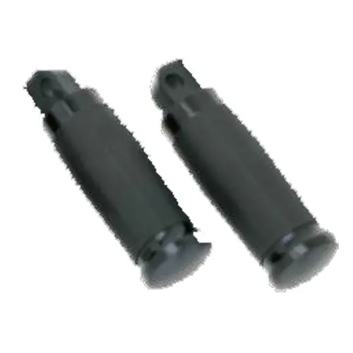 Zodiac Z351838 Tornado II Rider or Passenger Footpegs Black w/Smooth E One Day Deal
