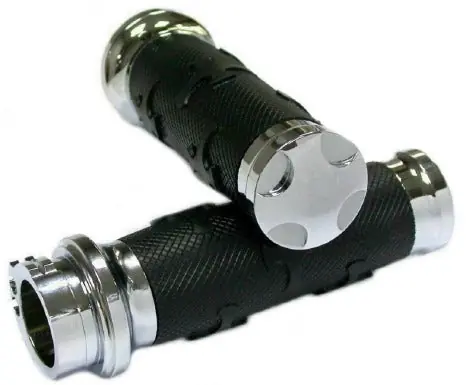 Zodiac Z351810 Tornado II Grip Set Chrome w/Four Cross Ends Same Day Shipping